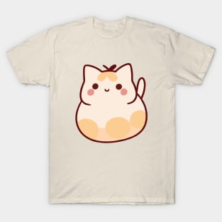 cute kawaii cat mochi T-Shirt